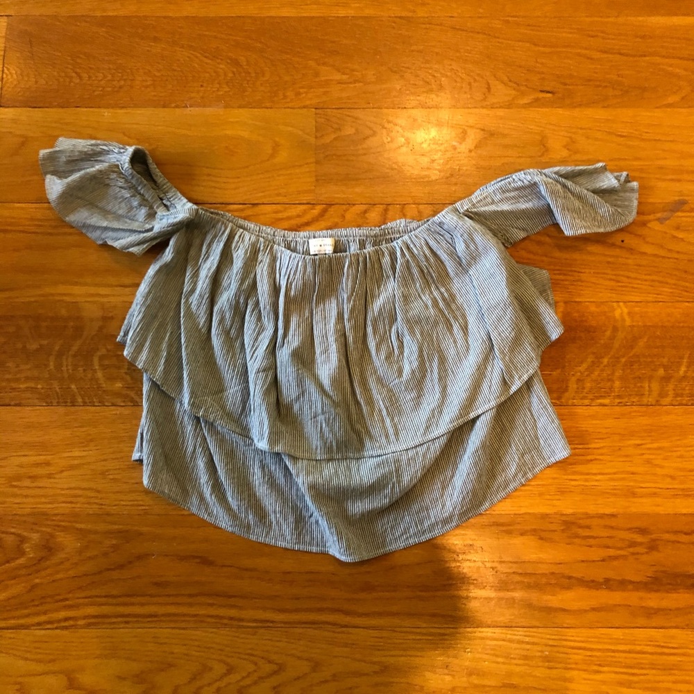 Lucky Brand off the shoulder top
